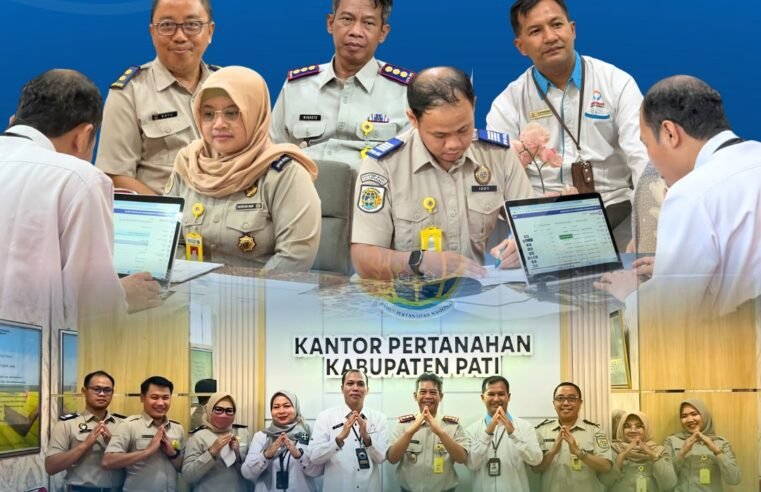 Kantor Pertanahan Kabupaten Pati Terima Kunjungan Tim Penilai Ombudsman dalam Penilaian Kepatuhan Pelayanan Publik Tahun 2026