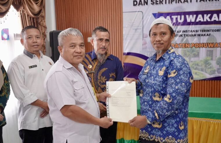 Legalitas Tanah Jadi Pijakan, Lembaga Pendidikan Keagamaan di Pohuwato Kini Bisa Kembangan Prasarana Lebih Optimal