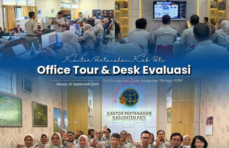 Kantor Pertanahan Kabupaten Pati Ikuti Desk Evaluasi Wawancara Pembangunan Zona Integritas Menuju WBK Tahun 2026