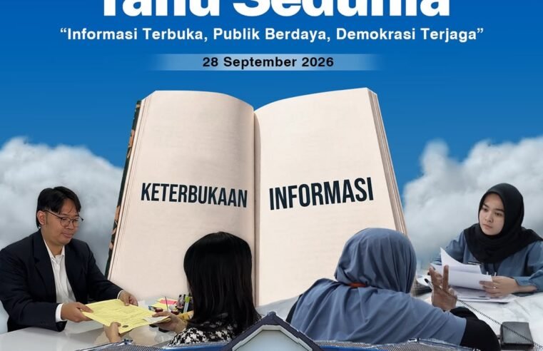 Segenap jajaran Kementerian ATR/BPN turut memperingati Hari Hak untuk Tahu Sedunia.