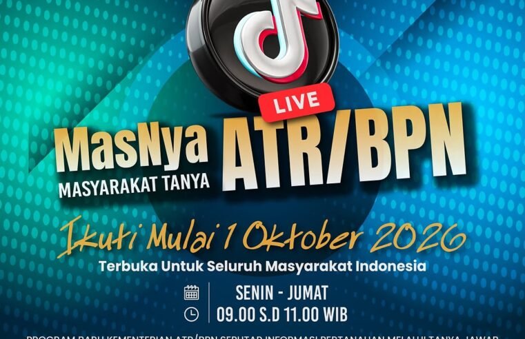 Halo #SobATRBPN, kamu ingin bertanya seputar layanan pertanahan secara online?