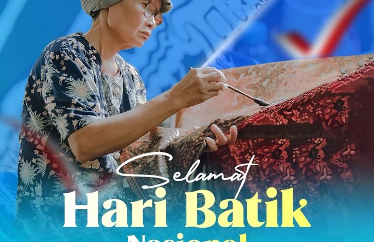 Segenap jajaran Kementerian ATR/BPN mengucapkan Selamat Memperingati Hari Batik Nasional 2026.